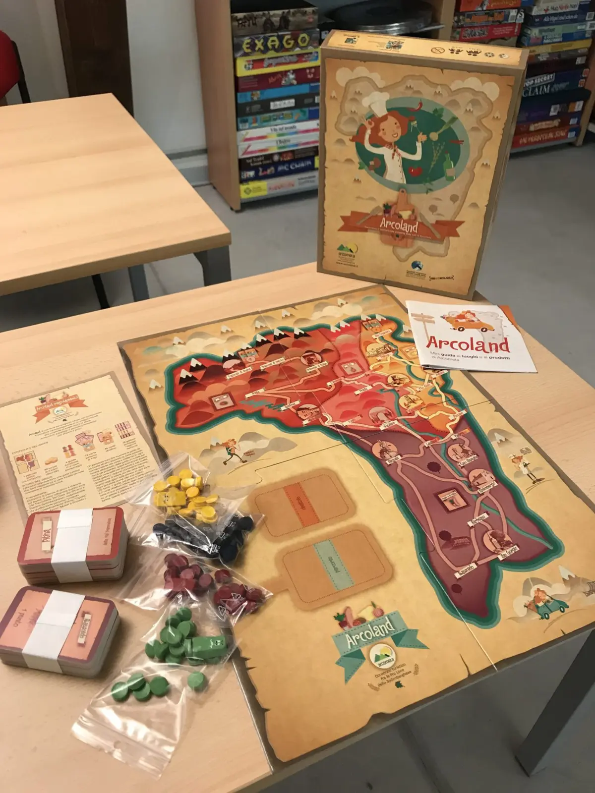 Gioco da tavolo dedicato alla storia e alla cultura locale